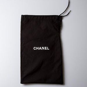 Authentic Chanel signature dust bag
